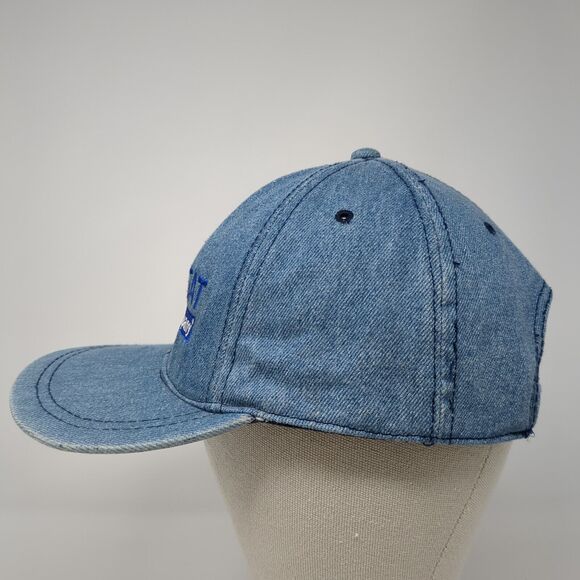 Sangstat The Transplant Company Slideback Hat Blue OS Adjustable Denim Luna Pier - Picture 3 of 8